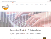 Tablet Screenshot of itmadrid.com